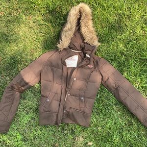 Hollister snow jacket